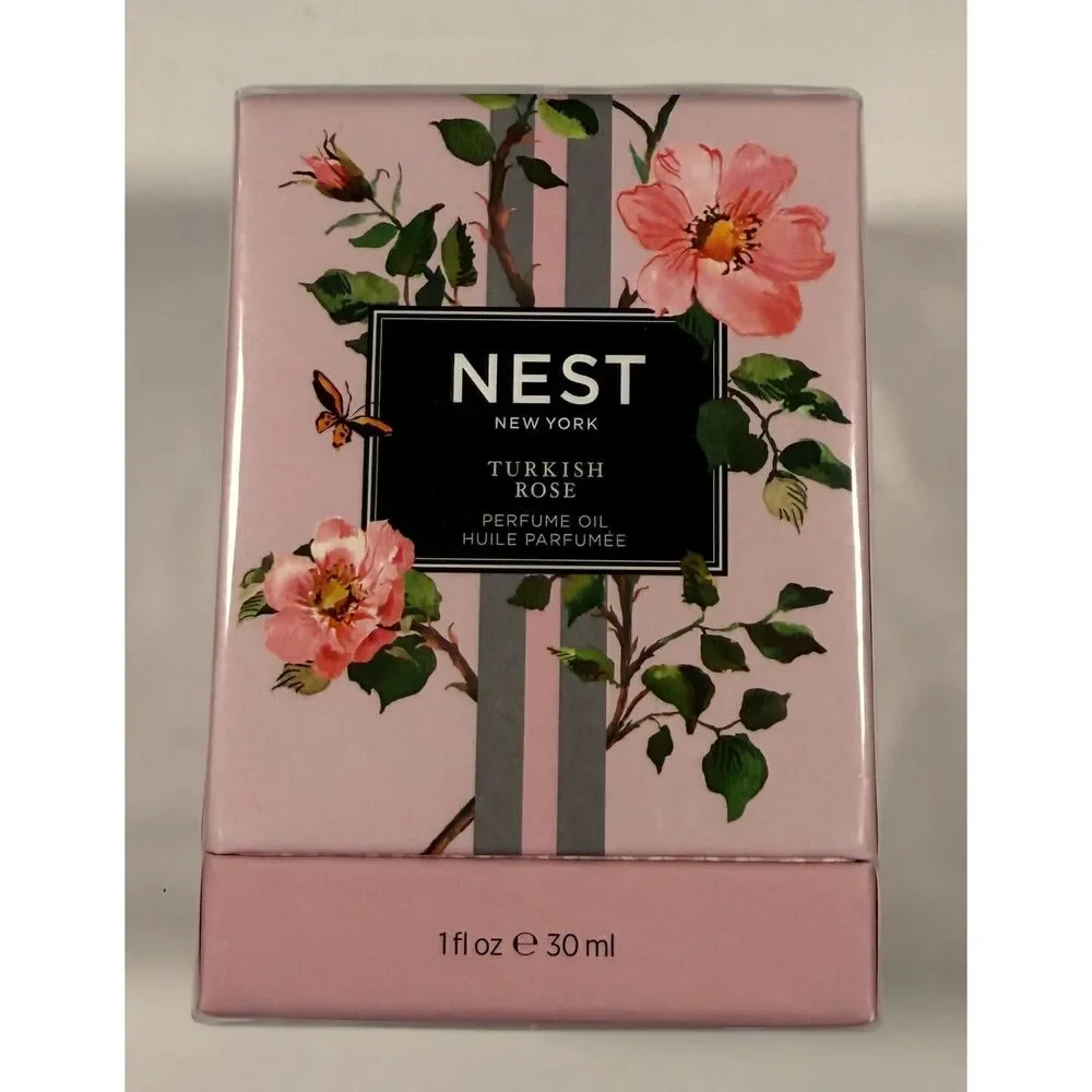 NEST New York Turkish Rose Perfume Oil 1oz/30mL New Sealed